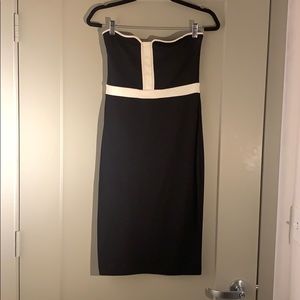 Express strapless party dress size 8